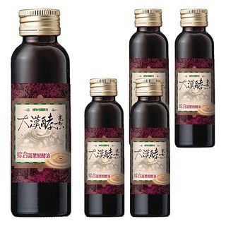 大漢酵素 綜合蔬果醱酵液, 60ml, 5瓶
