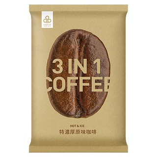 開元食品 特濃厚原味咖啡三合一, 1kg, 1包