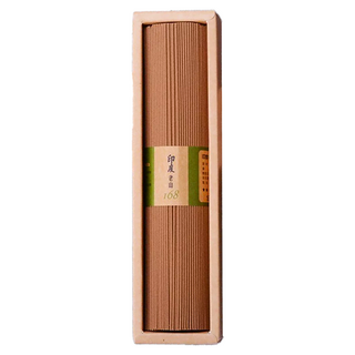 FushanKodo 富山香堂 延壽百歲 八星檀 印度老山168臥香 2盒 附蓮花三寶香爐, 檀香