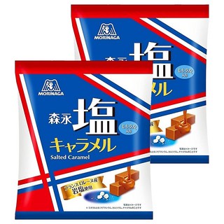 MORINAGA 森永 鹽焦糖牛奶糖 82.8g, 2袋