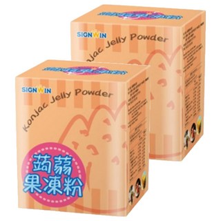 SIGNWIN 三得冠 蒟蒻果凍粉 10包入, 200g, 2盒