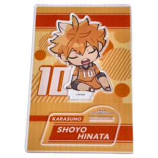TAKARA TOMY 排球少年 倚肩睡姿 2nd隊服 壓克力立牌 日向翔陽, 65mm