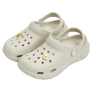 BORUI 柏睿鞋業 大人款 電燈飾釦洞洞涼鞋 造型戶外休閒鞋