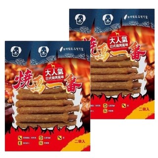 燒鳥一番 犬用 HF4 含肉量高達97%的手作零食, 雞腿肉潔牙棒, 180g, 2袋