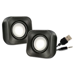 KTnet 廣鐸 Q21 USB 二件式迷你多媒體喇叭, USB供電, 簡易安裝, 1盒