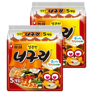 NONGSHIM 農心 香辣浣熊麵 120g, 10個