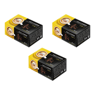 鮮一杯 ONEFRESHCUP 老舊金山拿鐵咖啡三合一 Set 黃金比例, 12g, 50包, 3盒