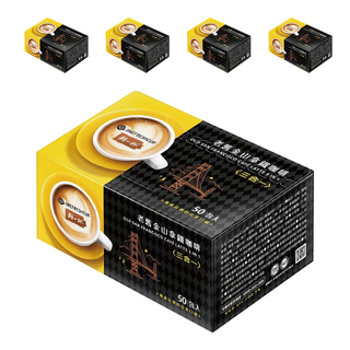 鮮一杯 ONEFRESHCUP 老舊金山拿鐵咖啡三合一 黃金比例, 12g, 50包, 5盒