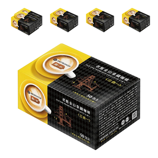 鮮一杯 ONEFRESHCUP 老舊金山拿鐵咖啡三合一 黃金比例, 12g, 50包, 6盒