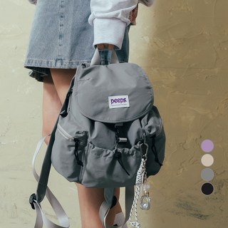 peeps 女性用輕巧後揹包, 灰色