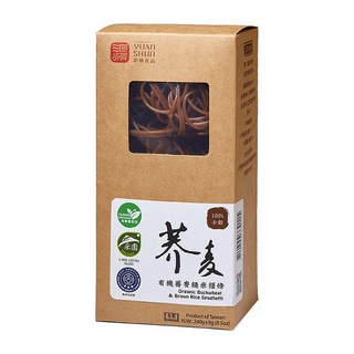 源順食品 有機蕎麥糙米糆條 100%全穀, 240g, 1盒