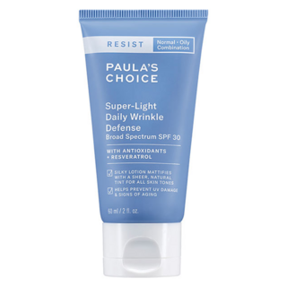 PAULA'S CHOICE 寶拉珍選 抗老化清透新潤色防曬乳SPF30, 適合混合性及油性肌膚, 礦物成分, 妝前打底, 60ml, 1條