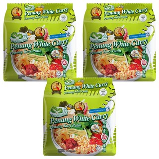 唯杰 檳城素白咖哩快熟麵 素食者友善 濃郁湯頭 獨特醬料, 12包