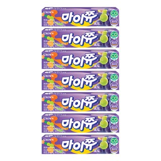 크라운 마이쮸 포도, 44g, 7개