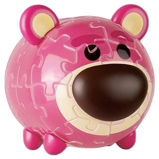 Pintoo 優利瑪 Tsum Tsum系列 公仔拼圖 3D Puzzle 適用年齡3歲以上, 熊抱哥, 1盒, 40