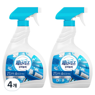 Febreze 風倍清 織物除臭劑，帶有淡淡的香味, 880ml, 4個