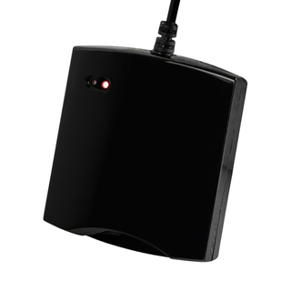 aibo 680UTW 多功能IC/ATM晶片讀卡機 台灣製 網路報稅ATM轉帳, 黑色, 1個, ICCARD-AB680UTW-BK