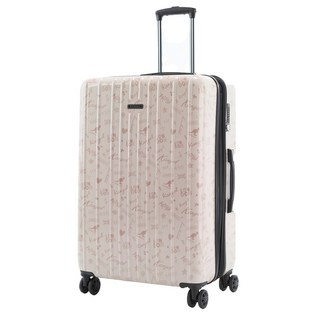 KANGOL 袋鼠 滿版塗鴉拉鍊行李箱 DB213 ABS+PC, 24吋, 米白