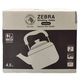 ZEBRA斑馬牌 Century世紀笛音壺 4.5L 304不銹鋼, 單一顏色, 1個