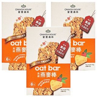 GRANOLA HOUSE 宴麥森林 燕麥棒 番茄羅勒起司 6個, 192g, 3盒