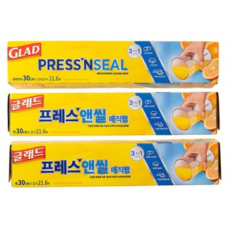 글래드 프레스앤씰 매직랩 일반형, 21.6m, 3개