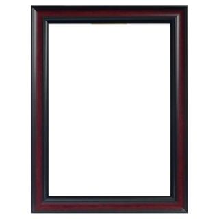 TRENY 古典A4獎狀證書相框, PS塑膠纖維板, 24.6x33.4x1.7cm, 可掛牆壁, 可直立/橫躺擺放, 25.5 x 34 x 1.2cm, 紅木色, 1個