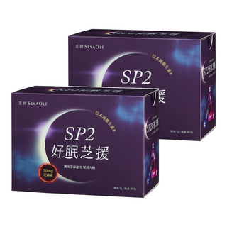 SESAOLE 芝初 SP2好眠芝援芝麻粉, 30包, 7g, 2盒