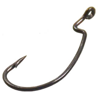 JiNDO 鷹魂 1.5X 強化曲柄 軟蟲鉤, 15個裝, 10組