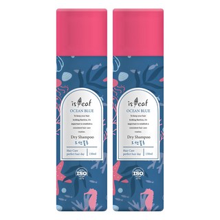 isLeaf 極致蓬鬆乾洗髮噴霧PLUS 湛藍海洋, 2個, 150ml