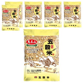 馬玉山 五穀米, 3kg, 6包