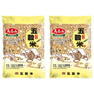 馬玉山 五穀米, 3kg, 2包