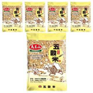 馬玉山 五穀米, 3kg, 5包