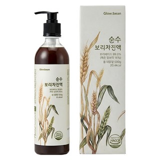 Glow Bean 純大麥茶濃縮液, 500g, 1個
