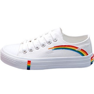 The Frees 女性彩色低筒帆布鞋 z159