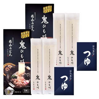 Hanayama Udon 鬼饂飩 花山 烏龍麵 2人份組合 280g, 2套