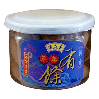 MAN TING XIANG 滿庭香 星洲沉 倒流煙香塔，100克，直徑1.5公分x高度4.2公分