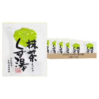 Global Garden 盛花園 日本不二食品 抹茶葛粉 92g (23g x 4包) x 10袋, 1袋