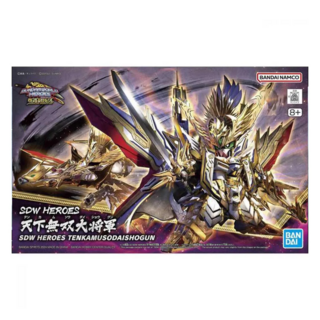 BANDAI SD鋼彈世界 群英集 輝羅鋼物語 天下無雙大將軍 Set 組裝模型 8歲以上, 1盒