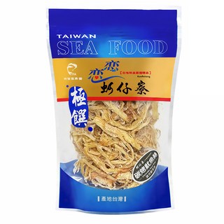 極饌 炭烤魷魚絲, 蚵仔寮新鮮現撈魷魚製作, 全家大小休閒食品, 120g, 1包