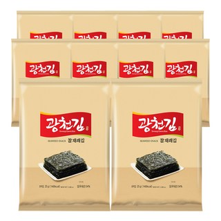 廣川紫菜，傳統的全長紫菜, 25g, 10包