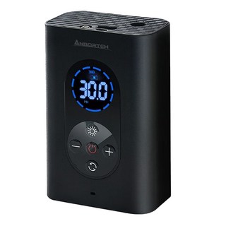 ANBORTEH 安伯特 小鋼炮無線打氣機, LED照明, USB充電, Mars Black, 1台