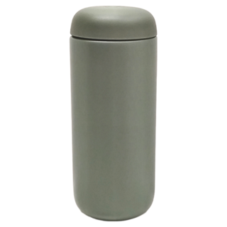 FELLOW Carter Move Mug卡特隨行真空保溫瓶，16oz (474ml)，內層陶瓷塗層, 煙燻綠色, 1個