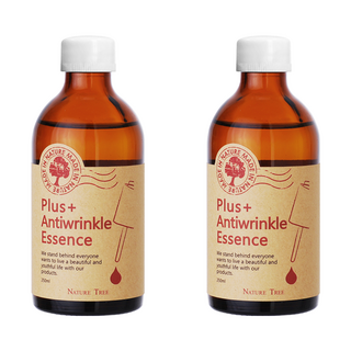 NATURE TREE 自然樹 抗皺濃縮精華液 250ml 平滑柔亮 更顯光澤 緊實光滑 加強滋潤撫平細紋, 2瓶