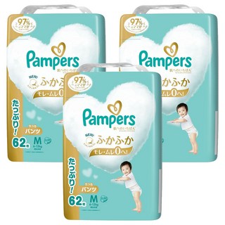 Pampers 幫寶適 日本境內版 尿布 褲型 6~12kg, M, 186片