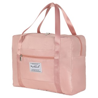 收納部屋 粉色 特大(65 x 22 x 43cm) - 防水耐用 大容量行李袋