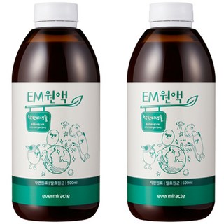 에버미라클 EM원액, 500ml, 2개
