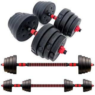 이고웰 프리미엄 무게조절 덤벨 바벨, 28kg, 1세트