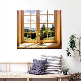 SANGSANG HOO 織物海報, 山景