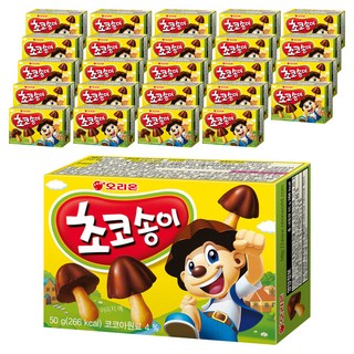오리온 초코송이, 50g, 25개