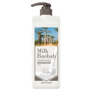 밀크바오밥 트리트먼트 화이트솝, 1L, 1개
